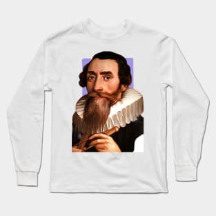 German astronomer Johannes Kepler illustration Long Sleeve T-Shirt